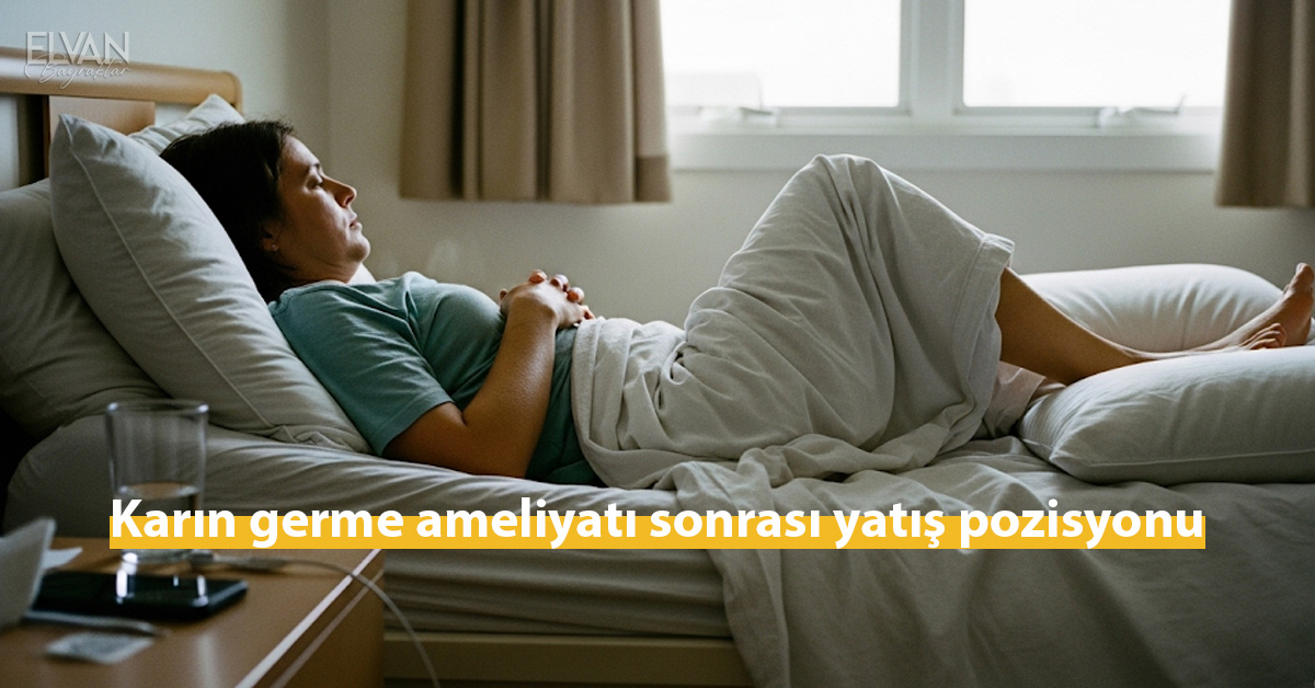Karın Germe Ameliyatı Sonrası Yatış Pozisyonu ve Banyo